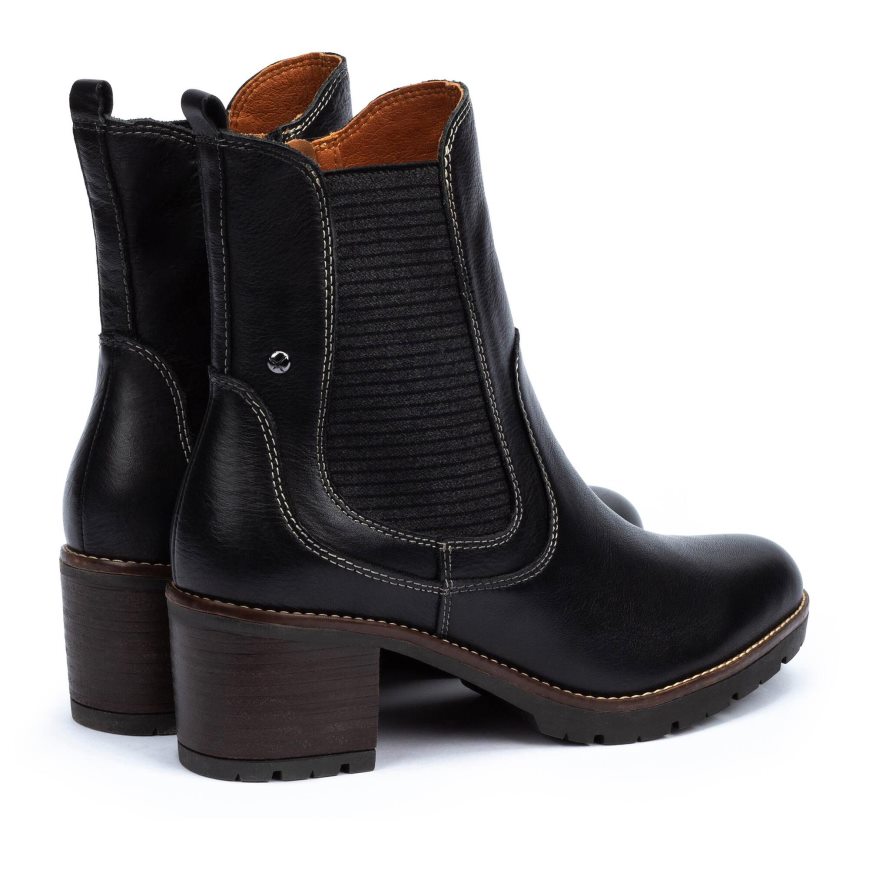 Women's Pikolinos LLANES Ankle Boots Black | NZ HA78953